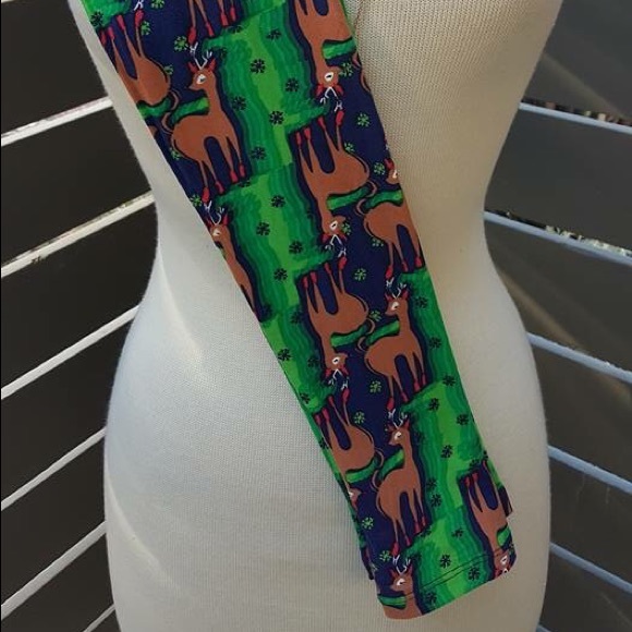 Lulaore Kids Christmas Leggings - Picture 2 of 2